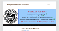 Desktop Screenshot of apa-letterpress.com